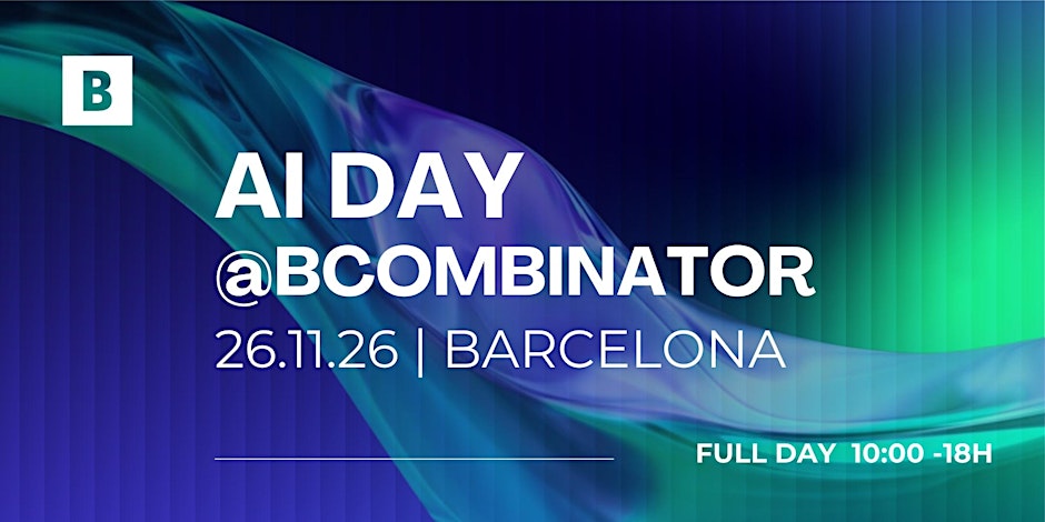 Folder de AI Day @Bcombinator: De los pilotos a la operación