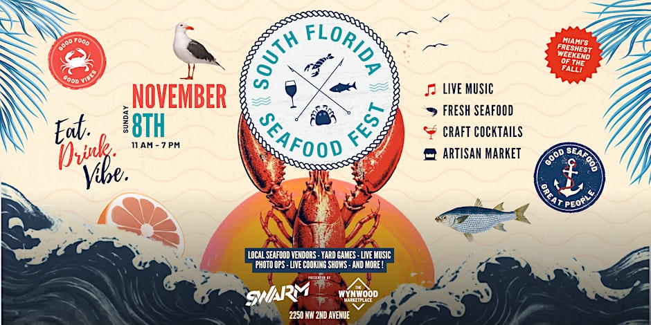Folder de 13th Annual: South Florida Seafood Festival 2026