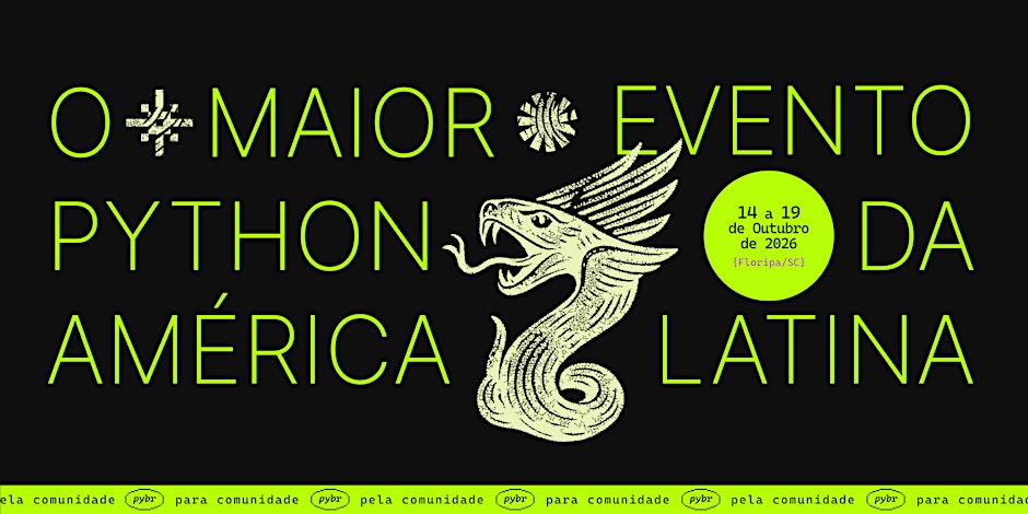 Folder de Python Brasil 2026