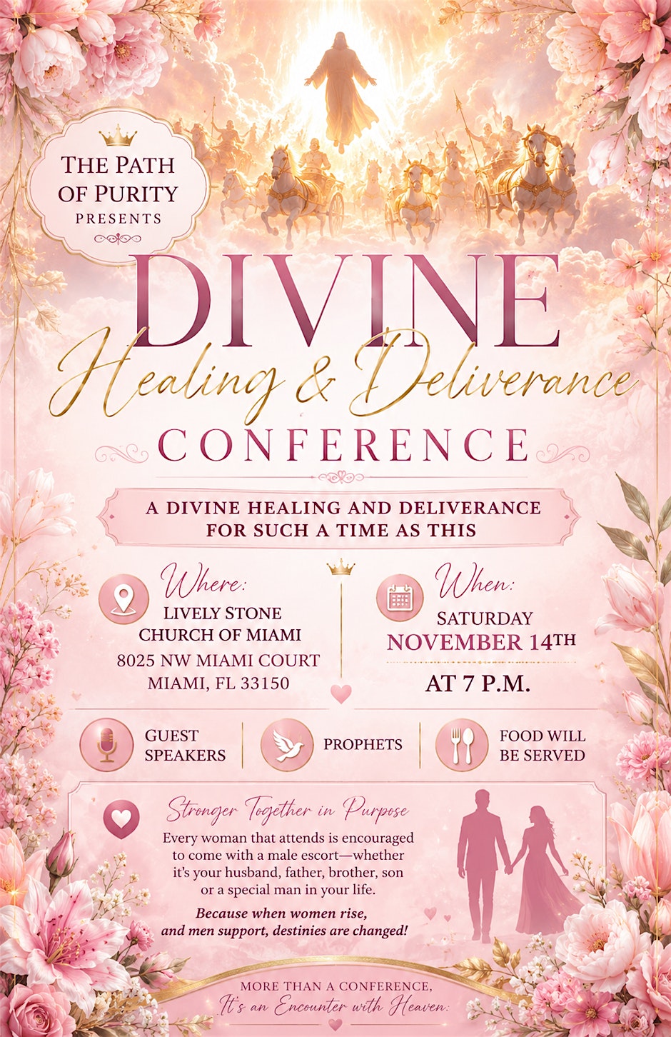 Folder de Divine Healing and Deliverance Conference