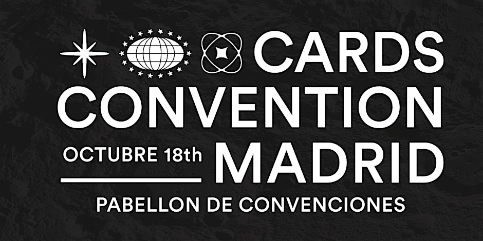 Folder de CARDS CONVENTION MADRID -Evento de cartas TCG y Deportivas